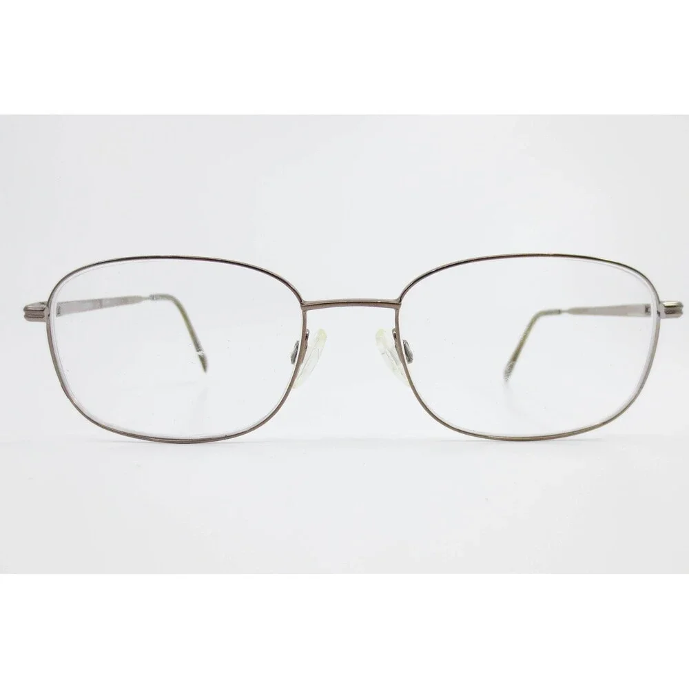 Charmant Aristar AR6771 Eyeglasses Brown Oval Metal Frame 54-18-145 535 Eyewear